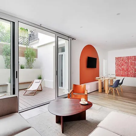 Charming With Patio - 2bd4p - Monceau Park Paříž